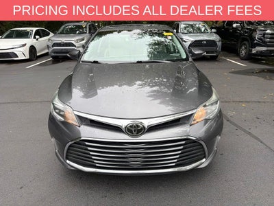2018 Toyota Avalon XLE Premium