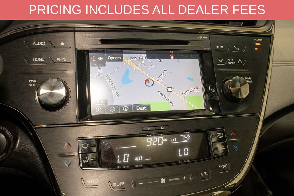 2017 Toyota Avalon XLE Premium