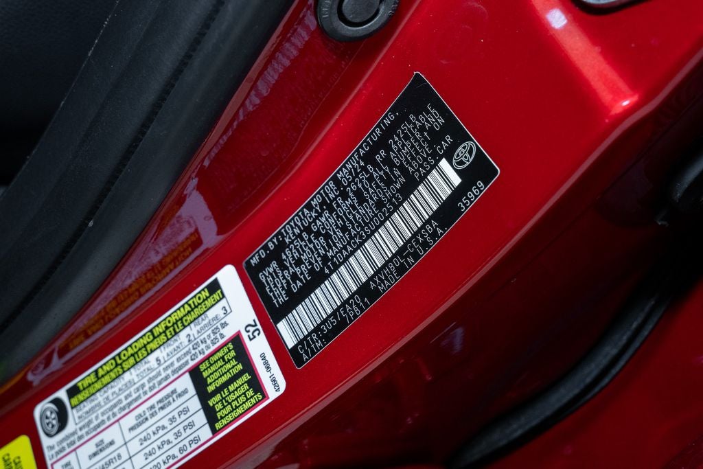 2025 Toyota Camry SE