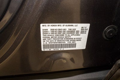 2017 Honda Pilot Touring