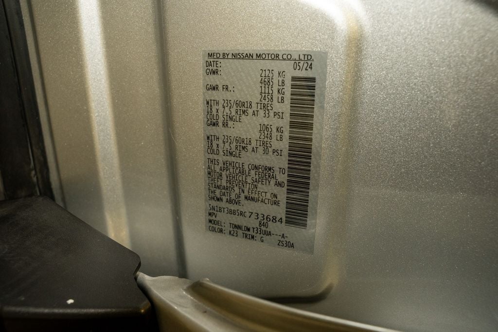 2024 Nissan Rogue SV