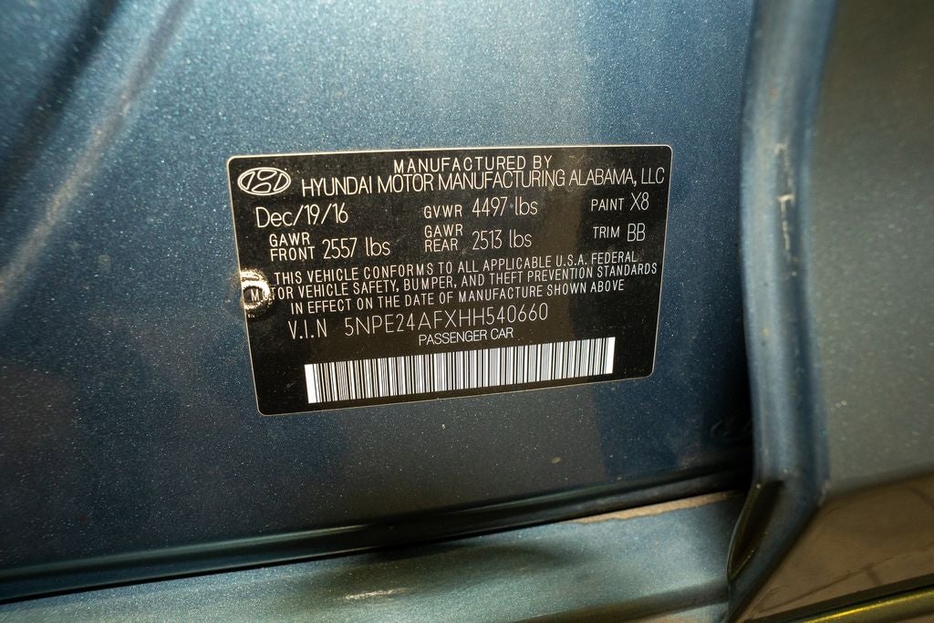 2017 Hyundai Sonata Base