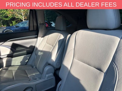 2017 Toyota Highlander Limited Platinum