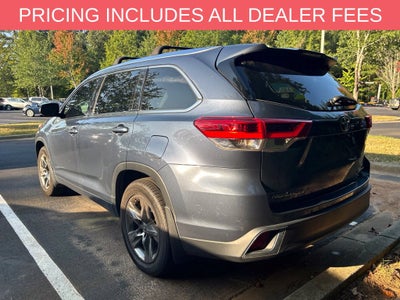 2017 Toyota Highlander Limited Platinum