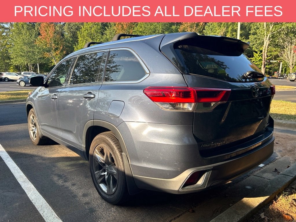 2017 Toyota Highlander Limited Platinum