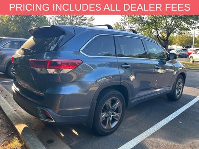 2017 Toyota Highlander Limited Platinum