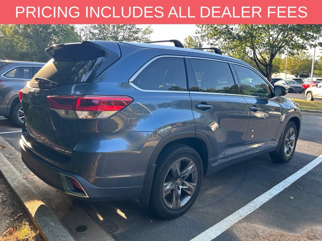 2017 Toyota Highlander Limited Platinum