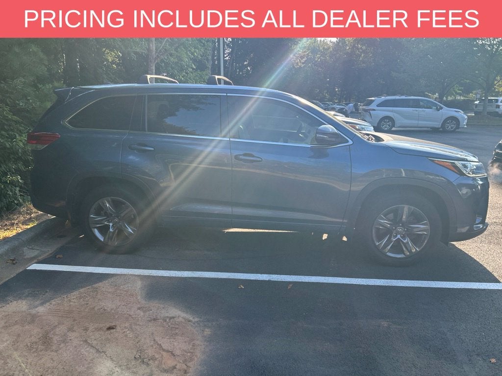 2017 Toyota Highlander Limited Platinum
