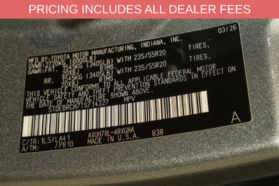 2026 Toyota Highlander Hybrid Platinum