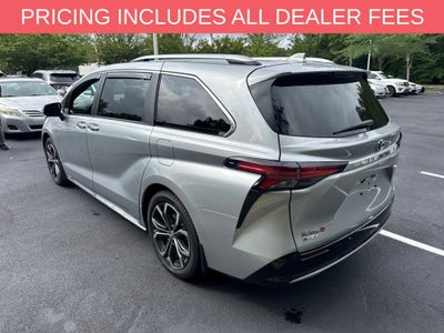 2025 Toyota Sienna Platinum 7 Passenger