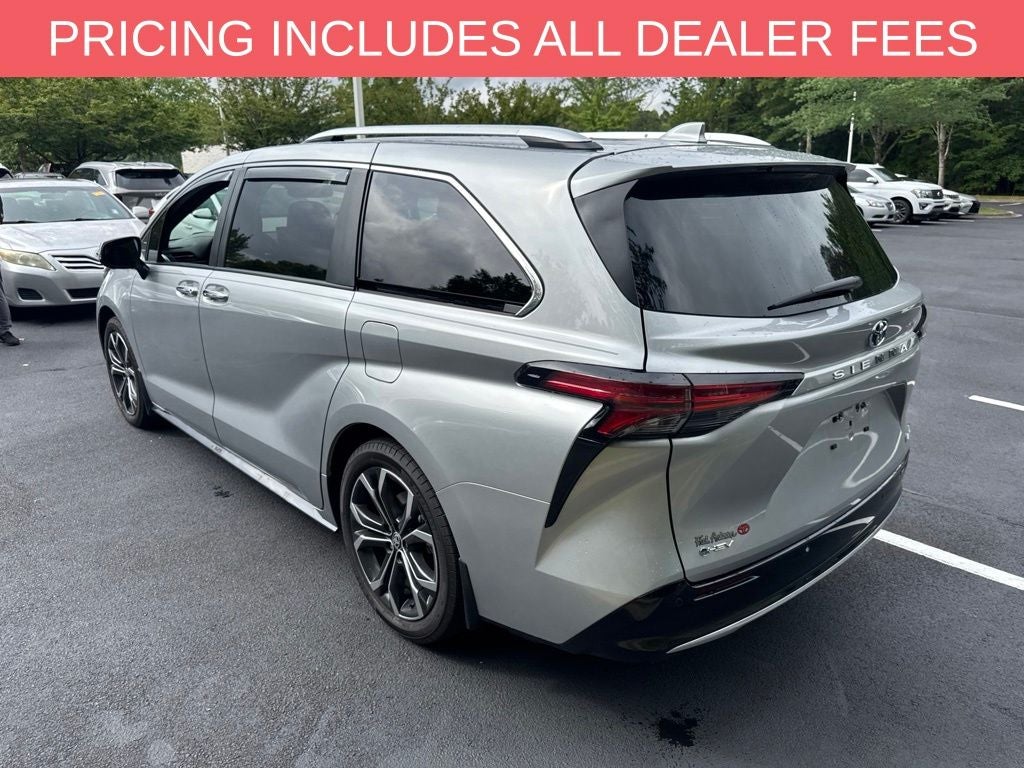 2025 Toyota Sienna Platinum 7 Passenger