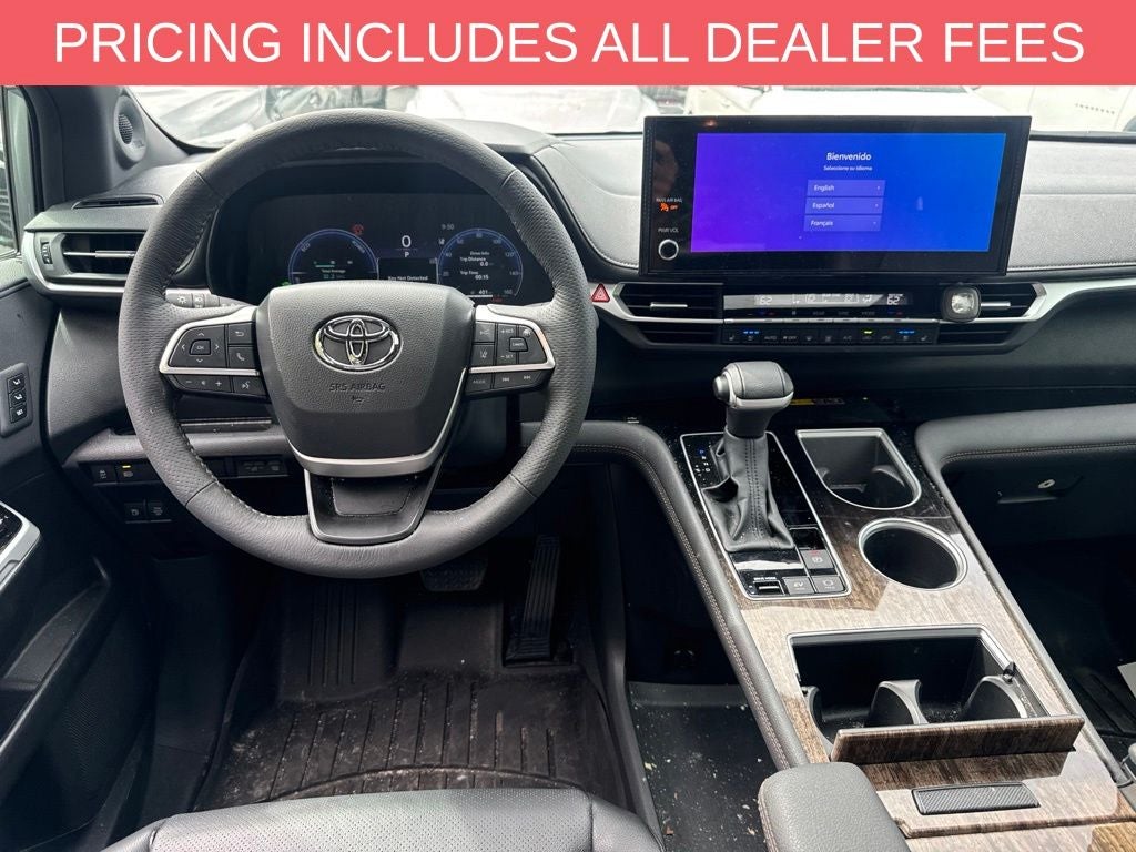 2025 Toyota Sienna Platinum 7 Passenger