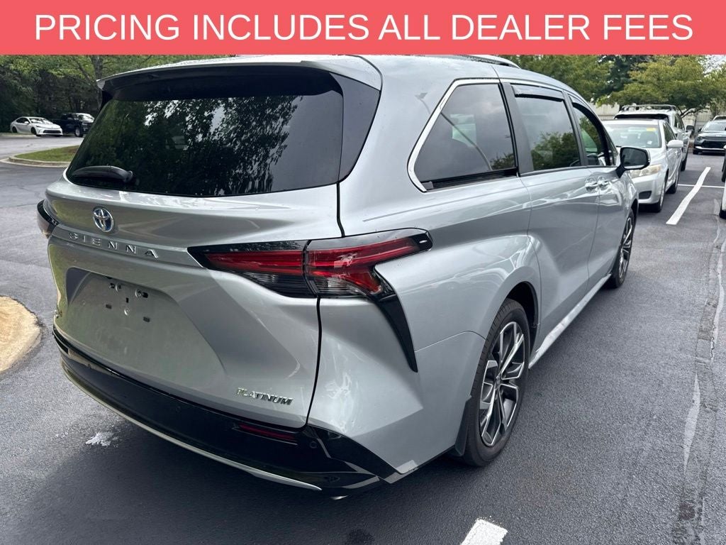 2025 Toyota Sienna Platinum 7 Passenger
