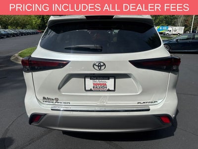 2024 Toyota Highlander Platinum