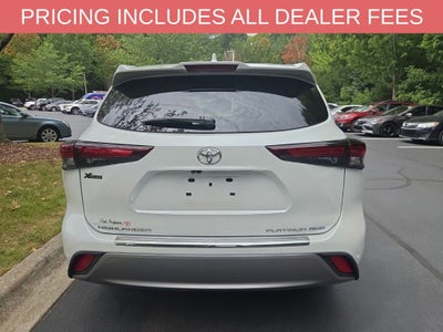 2026 Toyota Highlander Platinum