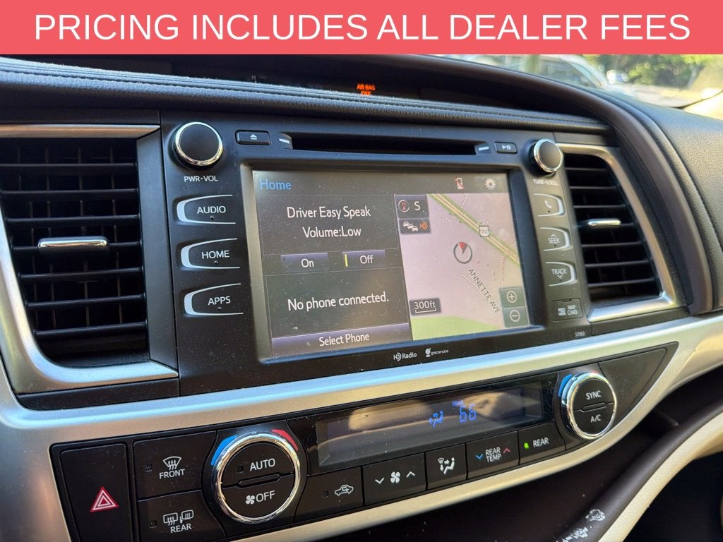 2015 Toyota Highlander XLE V6