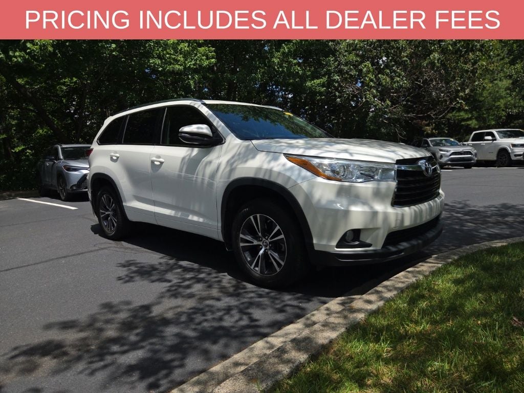 2016 Toyota Highlander XLE V6