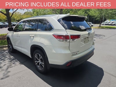 2016 Toyota Highlander XLE V6