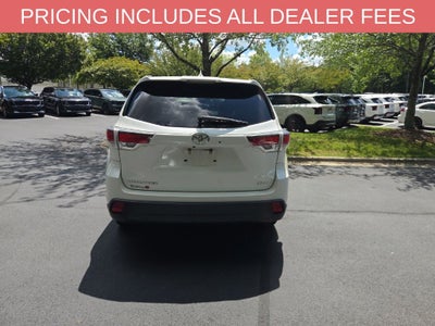 2016 Toyota Highlander XLE V6