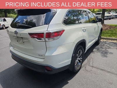 2016 Toyota Highlander XLE V6