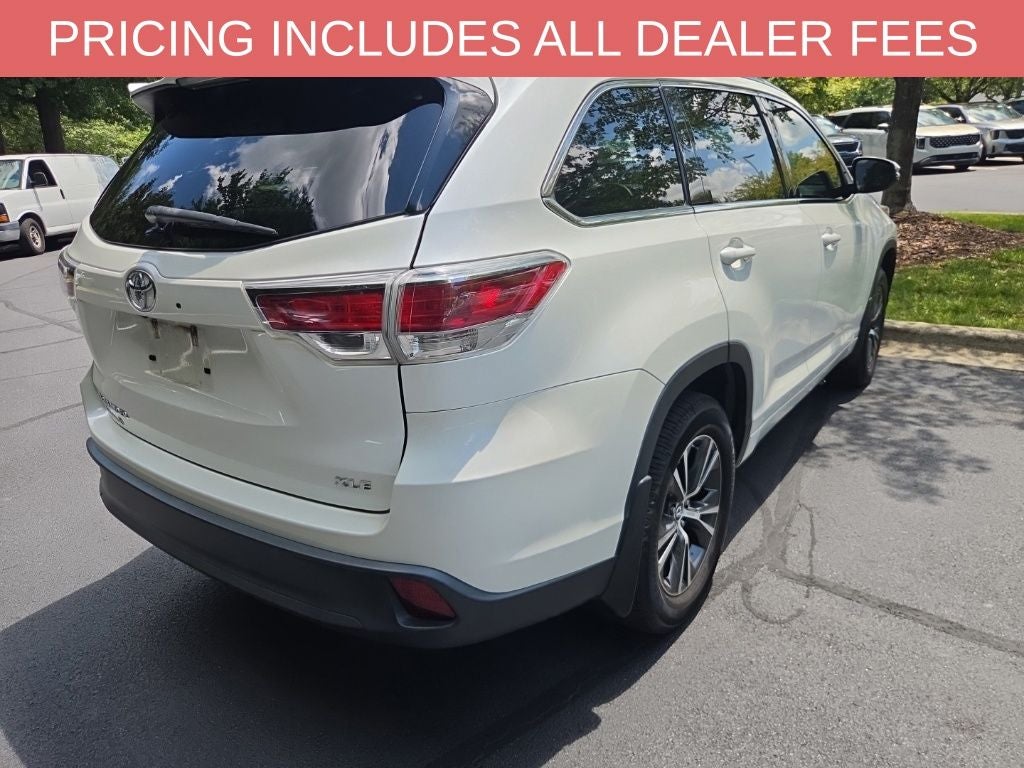 2016 Toyota Highlander XLE V6