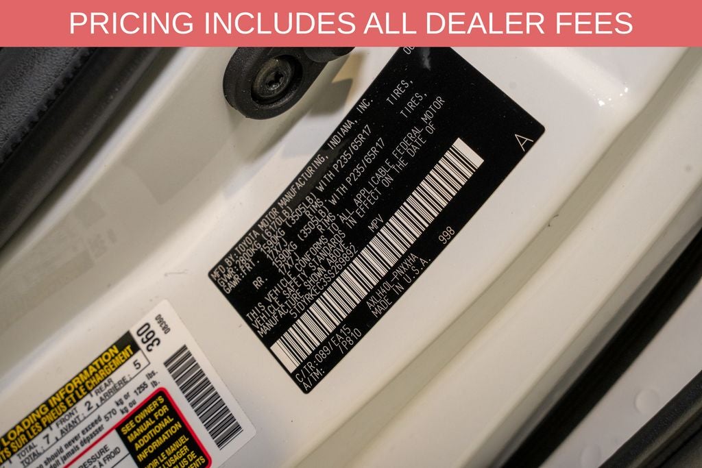 2025 Toyota Sienna XLE 7 Passenger