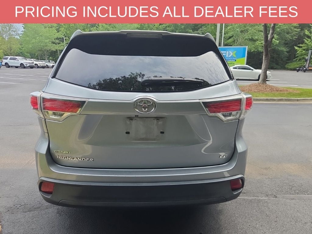 2015 Toyota Highlander LE V6