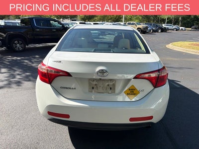 2017 Toyota Corolla LE