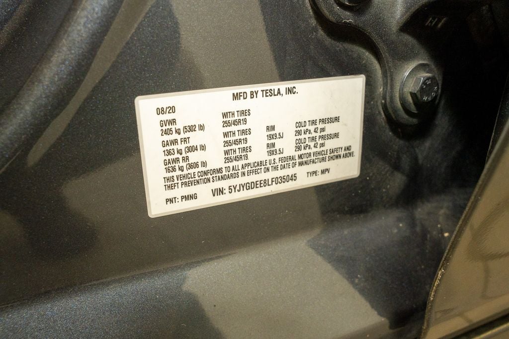 2020 Tesla Model Y Long Range