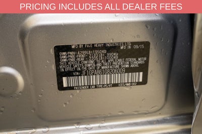 2016 Subaru Impreza 2.0i Premium