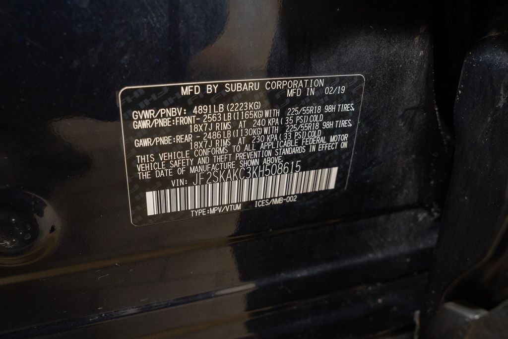 2019 Subaru Forester Sport