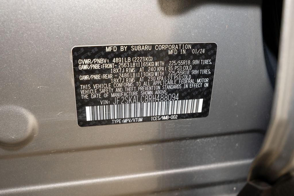 2024 Subaru Forester Limited