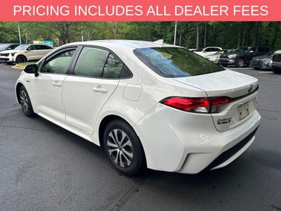 2020 Toyota Corolla Hybrid Hybrid LE