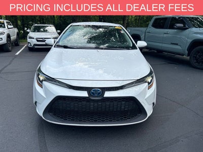 2020 Toyota Corolla Hybrid Hybrid LE