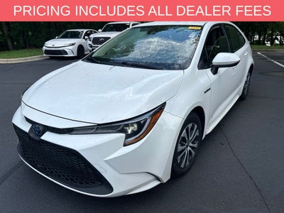 2020 Toyota Corolla Hybrid Hybrid LE