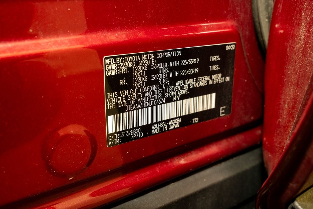 2022 Toyota Venza XLE