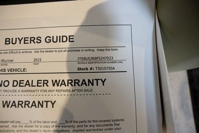 2015 Toyota 4Runner SR5