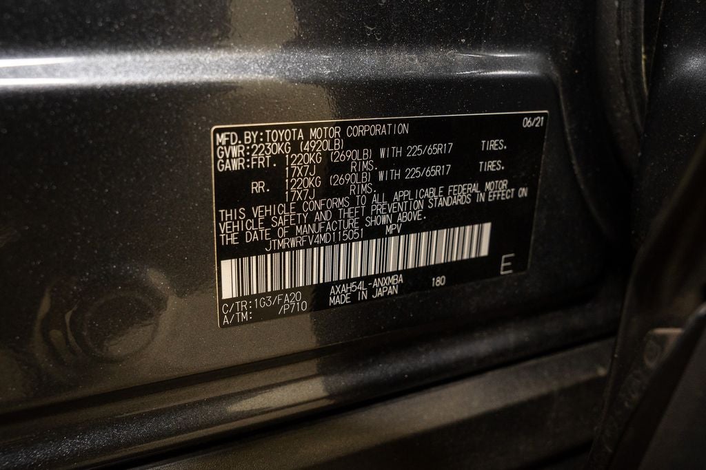 2021 Toyota RAV4 Hybrid XLE