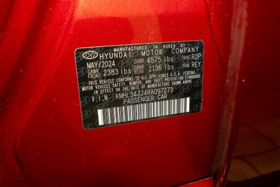 2024 Hyundai Sonata Hybrid SEL