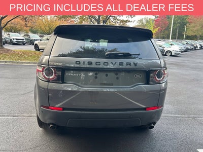 2016 Land Rover Discovery Sport HSE
