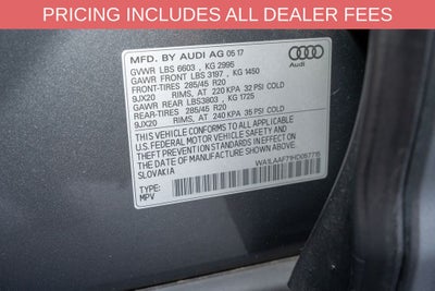 2017 Audi Q7 3.0T Premium Plus quattro