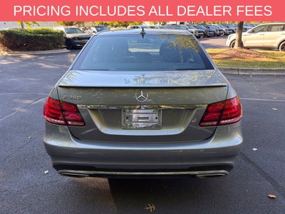 2015 Mercedes-Benz E-Class E 350