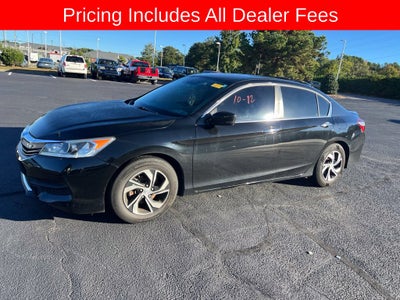 2017 Honda Accord LX w/Honda Sensing