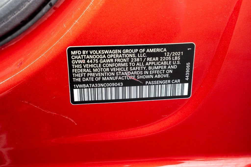 2022 Volkswagen Passat 2.0T Limited Edition