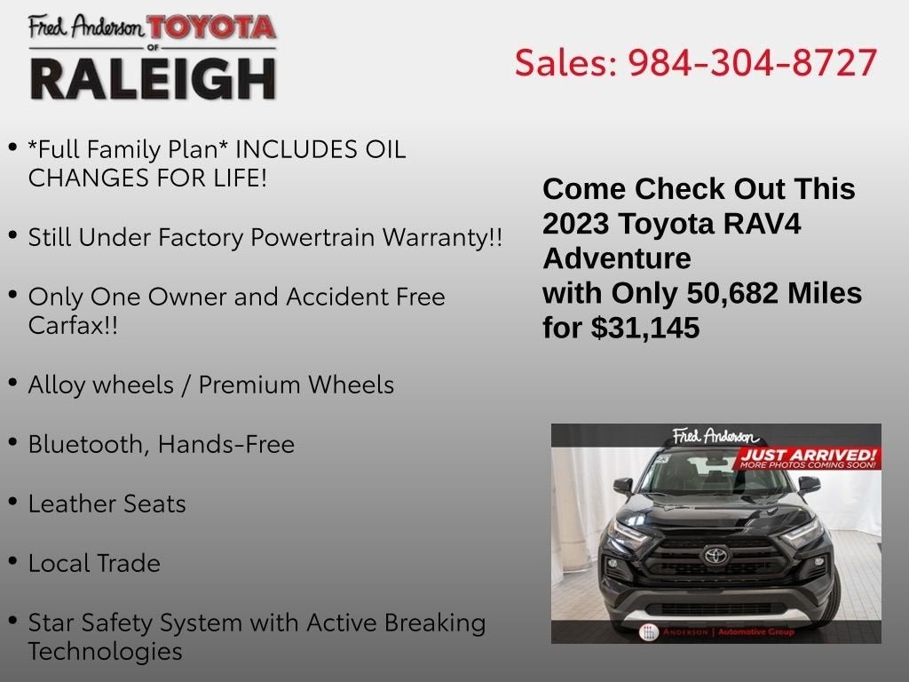 2023 Toyota RAV4 Adventure