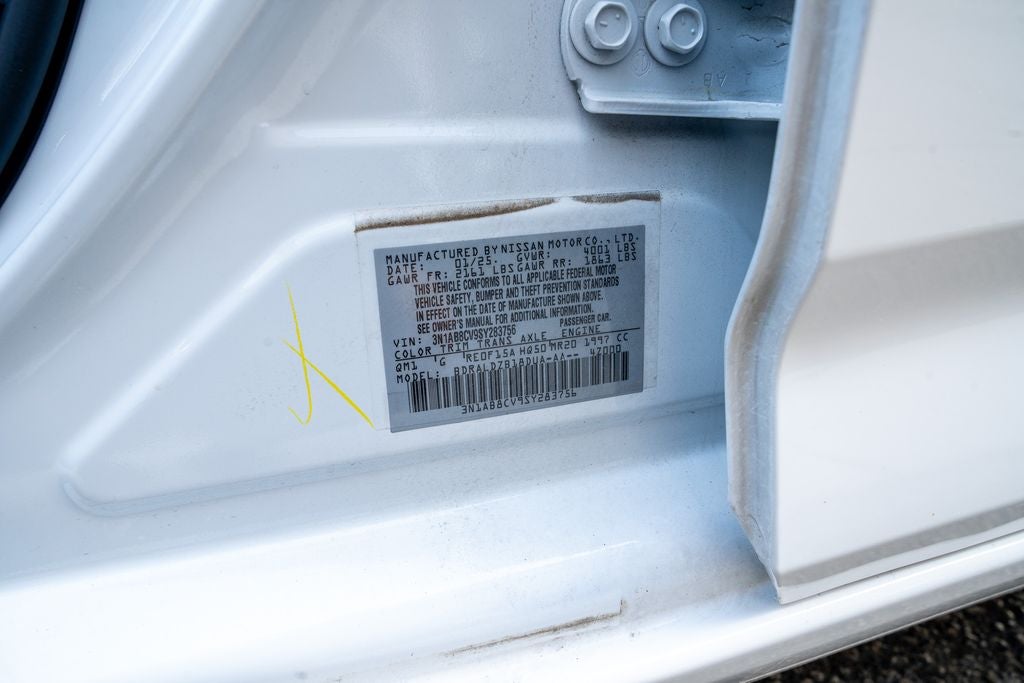 2025 Nissan Sentra SV