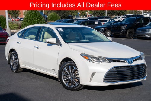 2016 Toyota Avalon Hybrid XLE Premium