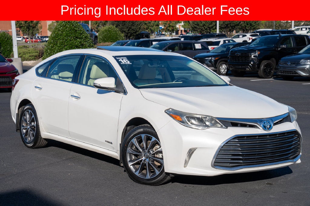 2016 Toyota Avalon Hybrid XLE Premium