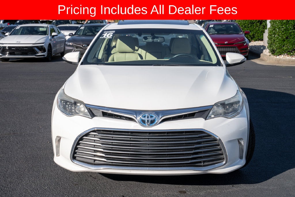 2016 Toyota Avalon Hybrid XLE Premium