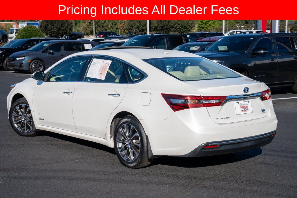 2016 Toyota Avalon Hybrid XLE Premium